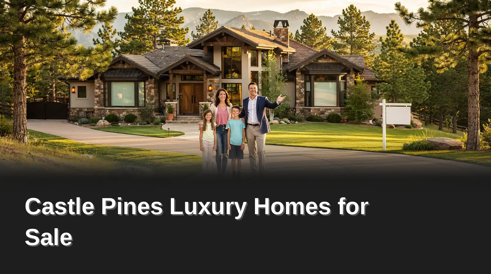 What prerequisites define Castle Pines luxury family living, Castle Pines Luxury Homes for Sale
